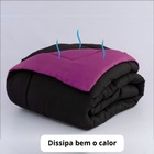 Edredom Casal Queen 6 Peças Leve Para Verão Função Cobre Leit