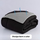 Edredom Casal Queen 6 Peças Leve Para Verão Função Cobre Leit