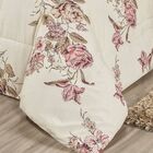 Edredom Casal Queen Requinte 3 Peças Palha