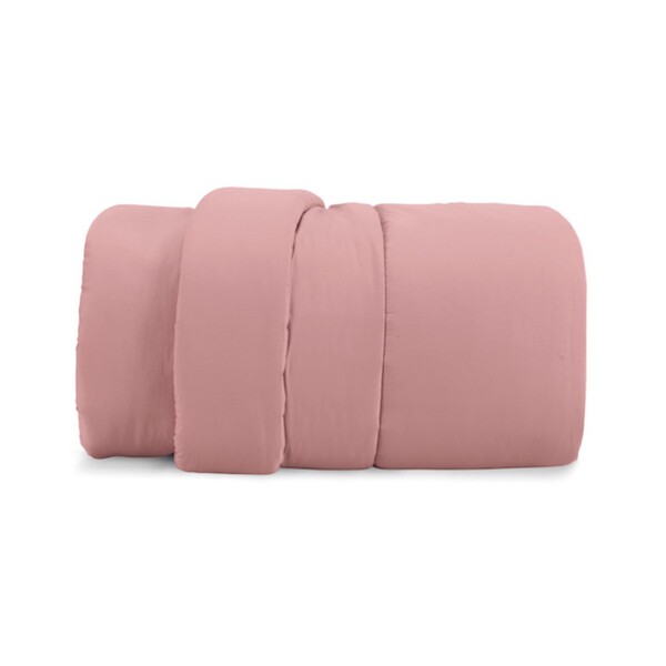 Edredom Casal Queen Size Liss Algodão Rosa 240x240cm Karsten