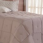 Edredom Casal Toque De Plumas 260 Fios New 180x220cm Cogumelo