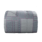 Edredom Casal Vitta Slim Étnico Fibra Siliconizada Hedrons