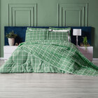 Edredom Classic Casal Queen  Grid Verde