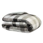 Edredom Classic Casal Queen  Xadrez Preto