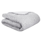 Edredom Classic Solteiro  Poá Preto