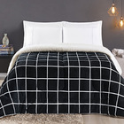 Edredom Coberdrom Austim Solteiro Original Sherpa E Manta - P