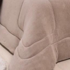 Edredom Coberdrom Fenix King Sherpa E Manta - Rosê - Tabaco -