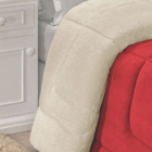 Edredom Coberdrom Fenix Queen Sherpa E Manta - Vermelho - 100