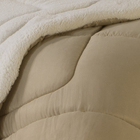 Edredom Coberdrom King Size Aspen Dupla Face Sherpa Que Imita