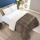 Edredom Coberdrom Mimoso Casal Padrão Dupla Sherpa Toque Lã C