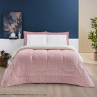 Edredom Coberdrom Mimoso King Dupla Sherpa Toque Lã Carneiro