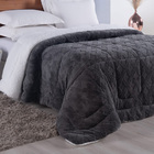 Edredom Coberdrom Oryon Queen Sherpa E Manta Alto Relevo - Ci