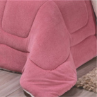 Edredom Coberdrom Pryme Solteiro Sherpa E Manta - Rosa - 100%