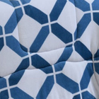 Edredom Coberdrom Sonobom Solteiro Sherpa E Manta - Geométric