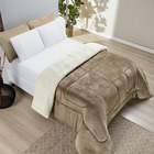 Edredom Coberdron Solteiro Versátil Sherpa Toque Lã Carneiro