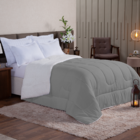 Edredom Cobertor Coberdrom Sherpa Pele Carneiro Casal Queen G