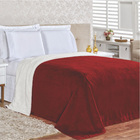 Edredom Cobertor Coberta Manta Casa Show King - Vermelho - 10