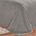 Edredom Cobertor Coberta Manta Casa Show Queem - Cinza - 100%