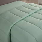 Edredom Cobertor Sonnet Queen Malha Lisa Dupla Face 100% Algo