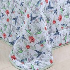 Edredom Cobertor Sonnet Solteiro Malha Estampada Dupla Face 1