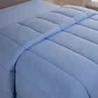 Edredom Cobertor Sonnet Solteiro Malha Lisa Dupla Face 100% A