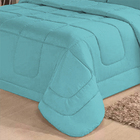 Edredom Com Jogo De Cama Casal Queen Total 6pçs Aconchego Dup