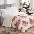 Edredom Confort Queen Dupla Face Sherpa Toque Lã Carneiro - L