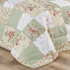 Edredom Dallas Queen 3 Peças Verde