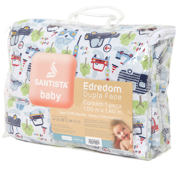 Edredom berço santista Clearance