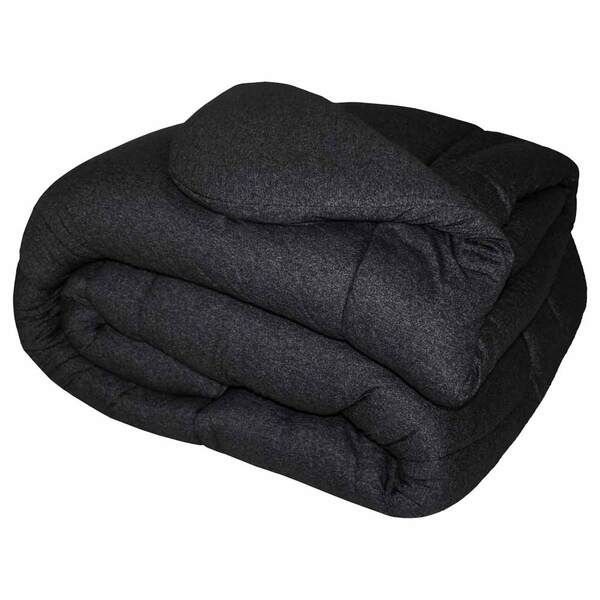 Edredom De Malha Solteiro Dupla Face Oregon (manta Alta) - Fu