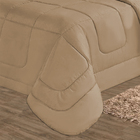 Edredom De Verão Casal Aconchego Avulso Bege Casen