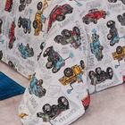 Edredom Diverkids Solteiro Infantil Malha Estampada 1 Peça -