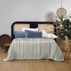 Edredom Dupla Face Casal New Confort Altenburg Listrado Cinza