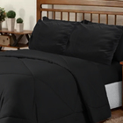 Edredom Dupla Face Casal Queen 6 Pçs - Lençol Incluso Casen P