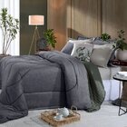 Edredom Dupla Face De Plush Lugano Casal 220x235cm Edredom Lu