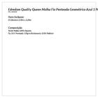 Edredom Dupla Face Queen Quality 01 Peça - Geométrico Azul