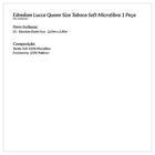 Edredom Dupla Face Queen Size Tabaco Soft Microfibra 2,60m X