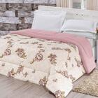 Edredom Dupla Face Super King Quality 01 Peça - Rosê