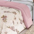 Edredom Dupla Face Super King Quality 01 Peça - Rosê