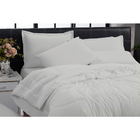 Edredom Eros 200 Fios Queen Kit 6 Peças Off White Casa Dona