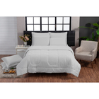 Edredom Eros 200 Fios Queen Kit 6 Peças Off White Casa Dona