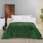 Edredom Esquimó Queen Dupla Face Sherpa Toque Lã Carneiro - E