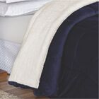 Edredom Esquimó Queen Dupla Face Sherpa Toque Lã Carneiro - R