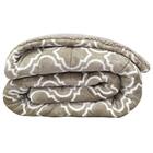 Edredom Estampado - King Size - Dupla Face - Capetown - Sherp