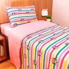 Edredom Infantil - Minnie Vibe - Solteiro - Dupla Face - Port