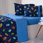 Edredom Kids Infantil Solteiro Malha 100% Algodão