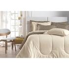 Edredom King 180 Fios Em Algodão Liss - Karsten Branco