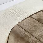 Edredom King Coberdrom Sherpa/mantinha Everest 1 Peça - Caqui