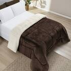 Edredom King Coberdrom Sherpa/mantinha Everest 1 Peça - Tabaco