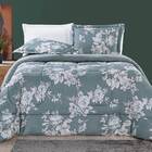 Edredom King Dupla Face Avere 200 Fios Estampado 3 Peças - Pr